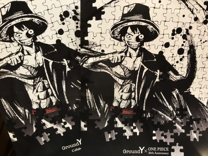 Ground Y と One Piece のコラボ品が早くも完売ぎみ